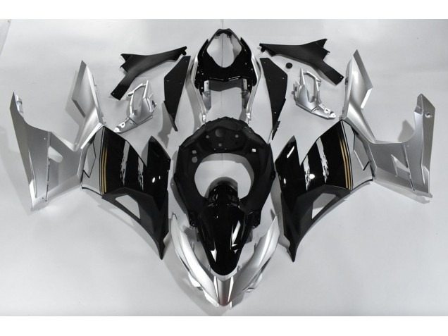 2018-2020 Silver and Black Kawasaki Ninja 400 Motorcycle Fairing UK 2018-2020 Silver and Black Kawasaki Ninja 400 Motorcycle Fairing UK