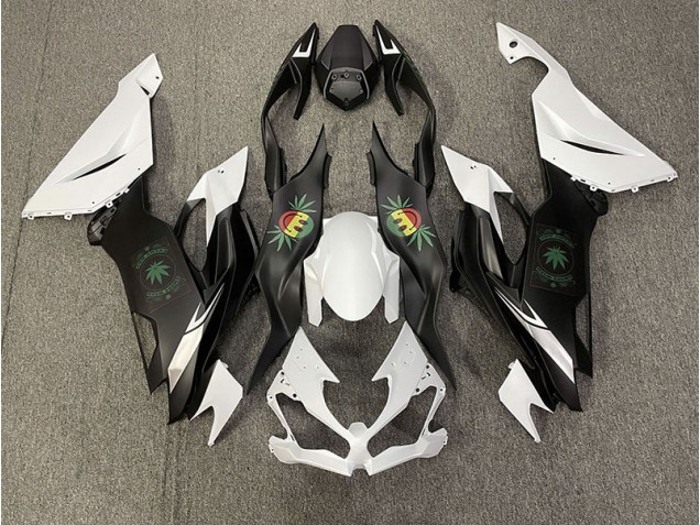 2019-2020 Happy Face Kawasaki ZX6R Motorcycle Fairing UK 2019-2020 Happy Face Kawasaki ZX6R Motorcycle Fairing UK